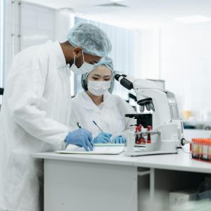 Scientists in a Laboratory